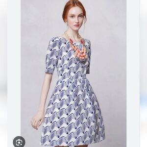 Peter Som For Made in Kind Elizabeth Zebra dress size 4